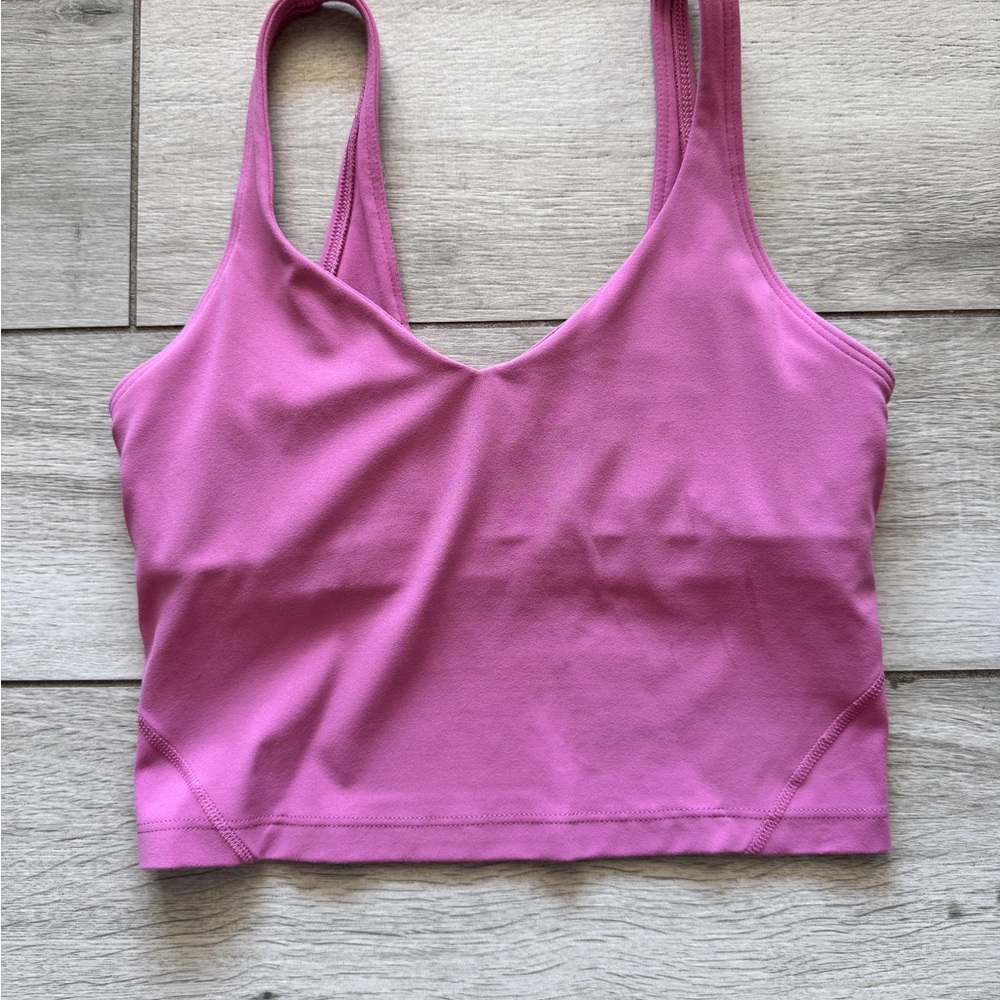 Lululemon blush pink align top